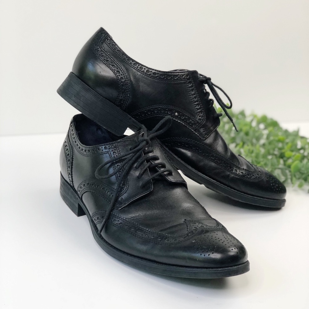 Cole Haan Williams Wingtip Oxford Shoes Black 11